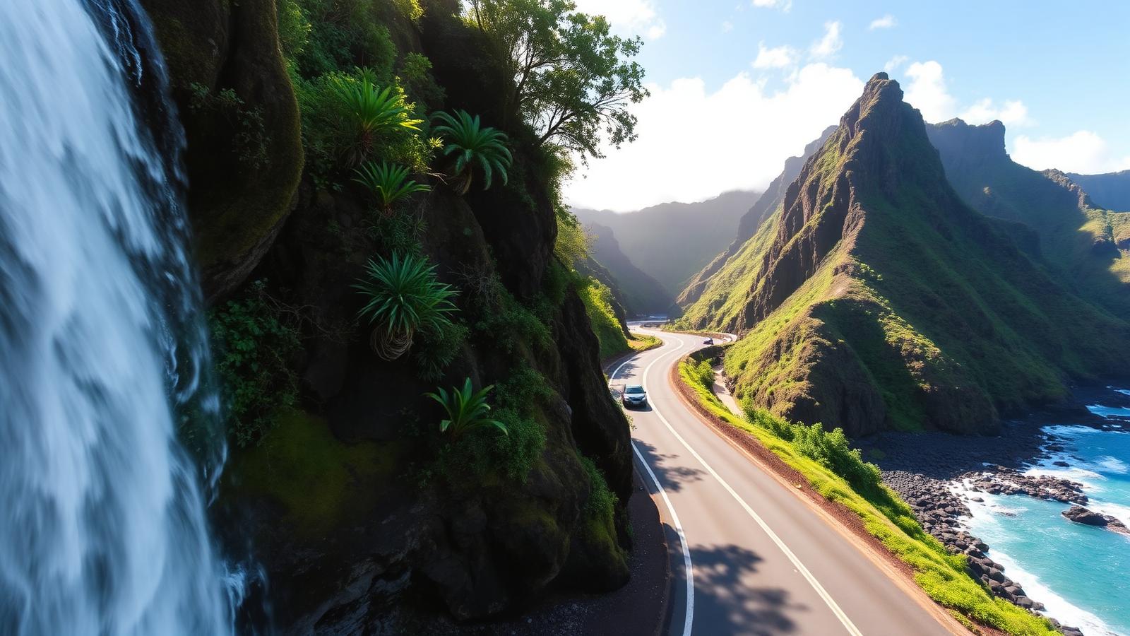 Landschap van Maui